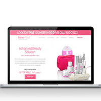Women Beauty product website