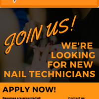 Nail Tech Job Ad