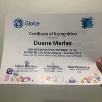 Customer Service and Sales Award