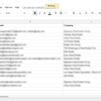 Lead Generation - Google Sheets