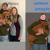 photo cartoonized