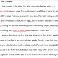 Article edit example