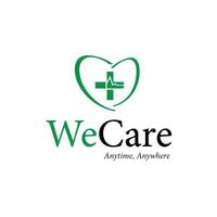 We care logo