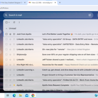 Email management/inbox cleaning.