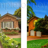 real state photo editing 