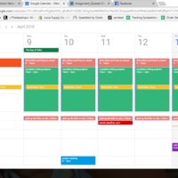 Managing events in Google Calendar