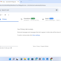 Messy email sorted into labels