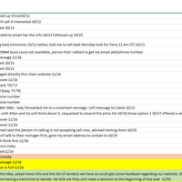 One of the tasks (as a VA): cold calling cold leads report