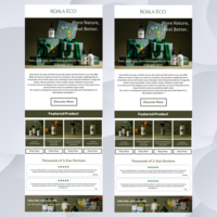 Eco-Friendly Clean: Email Design for Koala Eco