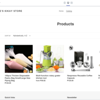 Shopify store