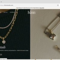 Kinn Studio – Luxury Jewelry E-commerce Store