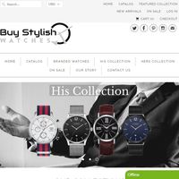 https://www.buystylishwatches.com/ Shopify Web Design