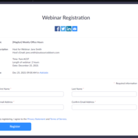Webinar Registration 