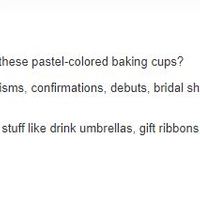 Baking Cups Product Description