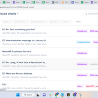 Sending and answering Emails via SLACK