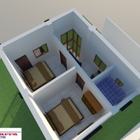 Interior 3d plan