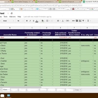 Research and Data Entry