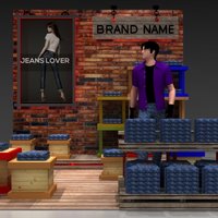 Jeans Retail Designs Industrial Concepts