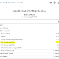 Bank Reconciliation (counter check)