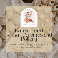Post Sample for a Pottery Business Page