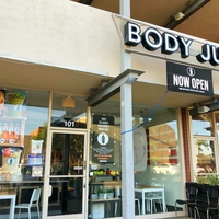 Designed All Signage, Banners for Body Juice