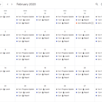 Calendar Management
