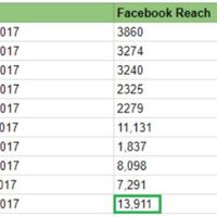 FB Page Reach  2017