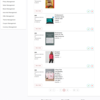 E-com app orders page