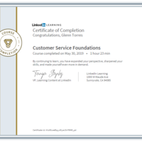 Customer Service Foundation Certificate