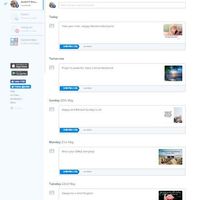Social Media Management : I used Buffer in Scheduling 