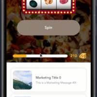A marketing app with a slot game built with Flutter