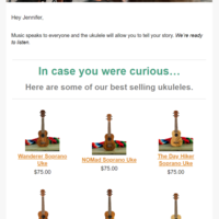 Klaviyo browser abandonment copywriting and design