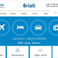 Iatizerbaijan.az website - full