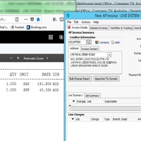 Entering invoices and payments in CargoWise
