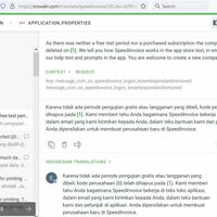 Translate Speed Invoice App