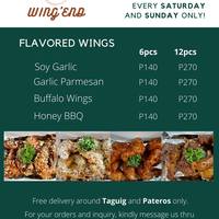 My business menu.