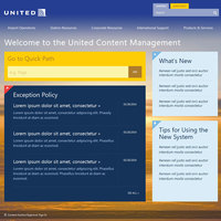 Intranet Homepage Design