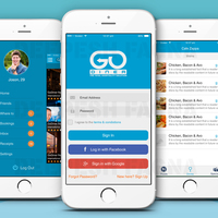 iPhone app UI