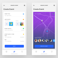 Event App UI Design