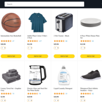 Amazon Clone - Landing Page