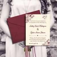 Wedding invitation design