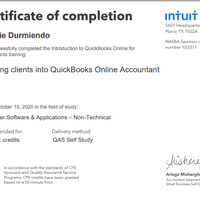 Training Bringing Client into QuickBooks online