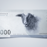 8000 Sheepoo Currency Design