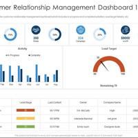 CRM management (work sample 1)