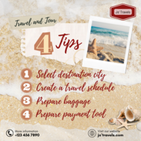 Mock up design (travel)