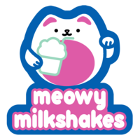 Logo Design for Meowy Milkshakes Cafe