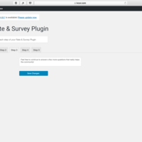 Rate & Survey Plugin - Step 3