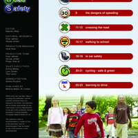 Magazine feature page