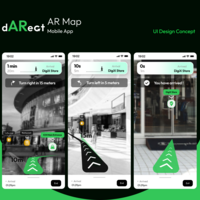 Darect AR Map UI