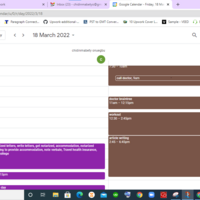 Meeting Scheduling(Google Calendar)